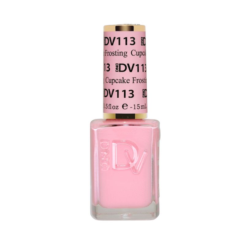 DND Diva #113 Cupcake Frosting – lacquer bottle