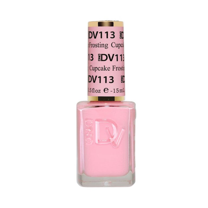 DND Diva #113 Cupcake Frosting – lacquer bottle
