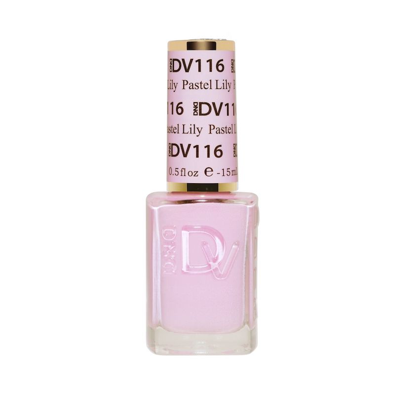 DND Diva #116 Lily Pastel – lacquer bottle