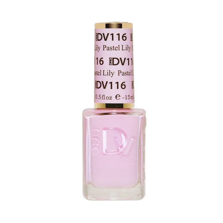 DND Diva #116 Lily Pastel – lacquer bottle