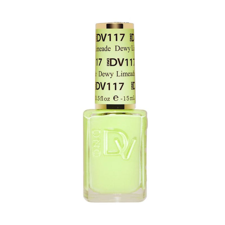 DND Diva #117 Dewy Limeade – lacquer bottle
