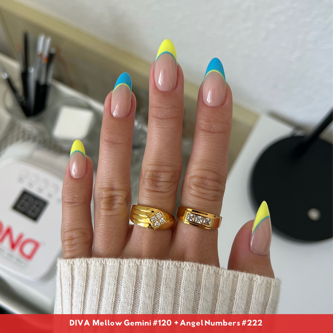 DND Diva #222 Angel Numbers – nail swatch 8