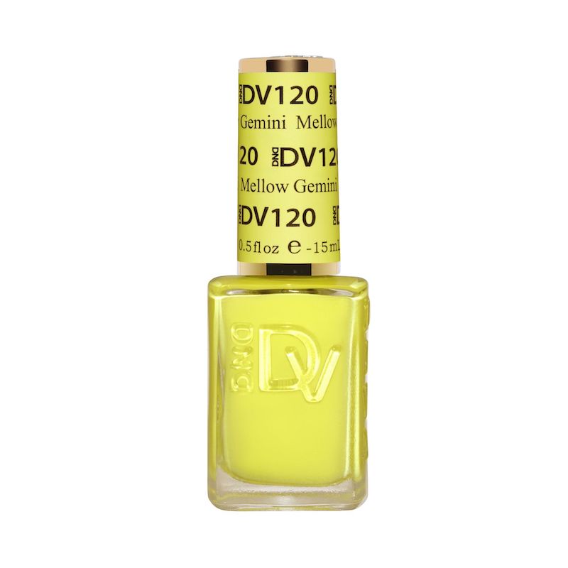 DND Diva #120 Mellow Gemini – lacquer bottle