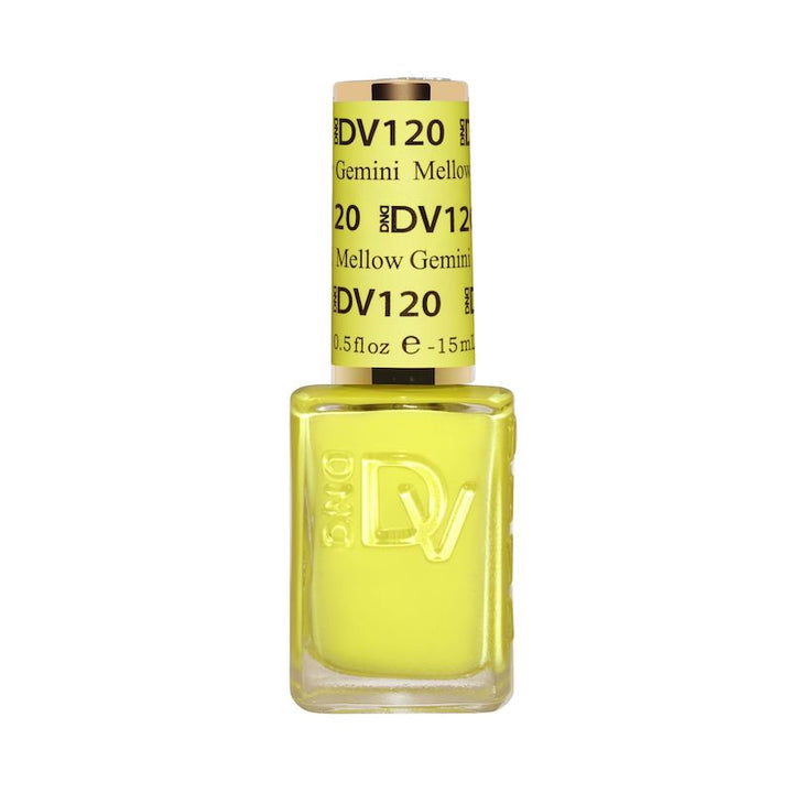 DND Diva #120 Mellow Gemini – lacquer bottle