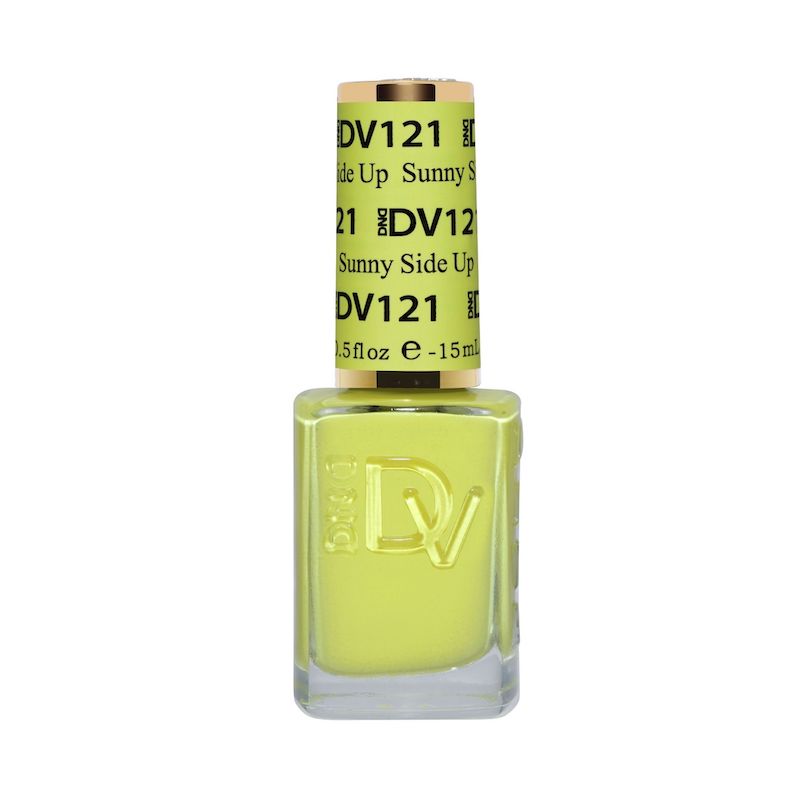 DND Diva #121 Sunny Side Up – lacquer bottle