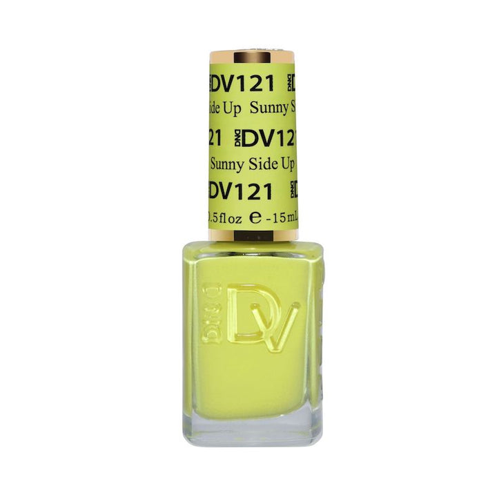 DND Diva #121 Sunny Side Up – lacquer bottle