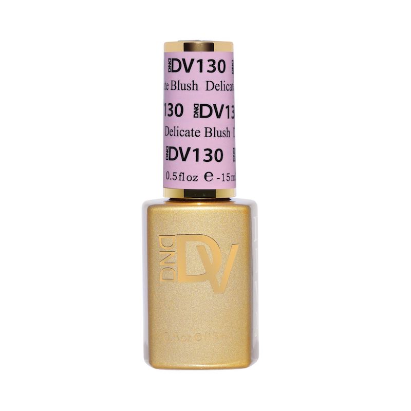 DND Diva #130 Delicate Blush – gel bottle