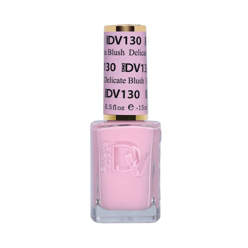 DND Diva #130 Delicate Blush – lacquer bottle