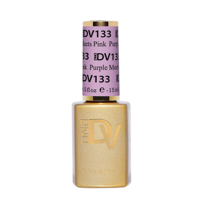 DND Diva #133 Purple Meets Pink – gel bottle