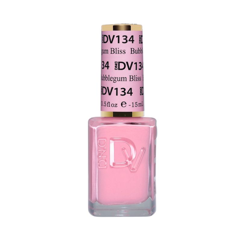 DND Diva #134 Bubblegum Bliss – lacquer bottle