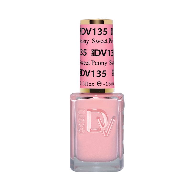 DND Diva #135 Sweet Peony – lacquer bottle