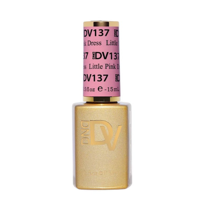DND Diva #137 Little Pink Dress – gel bottle