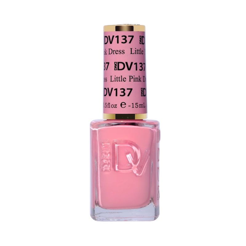 DND Diva #137 Little Pink Dress – lacquer bottle