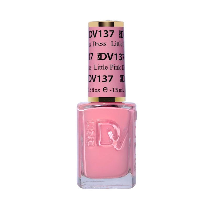 DND Diva #137 Little Pink Dress – lacquer bottle
