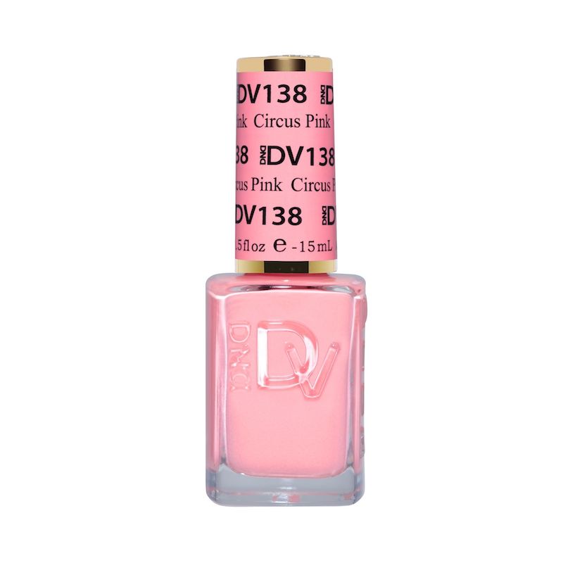 DND Diva #138 Circus Pink – lacquer bottle