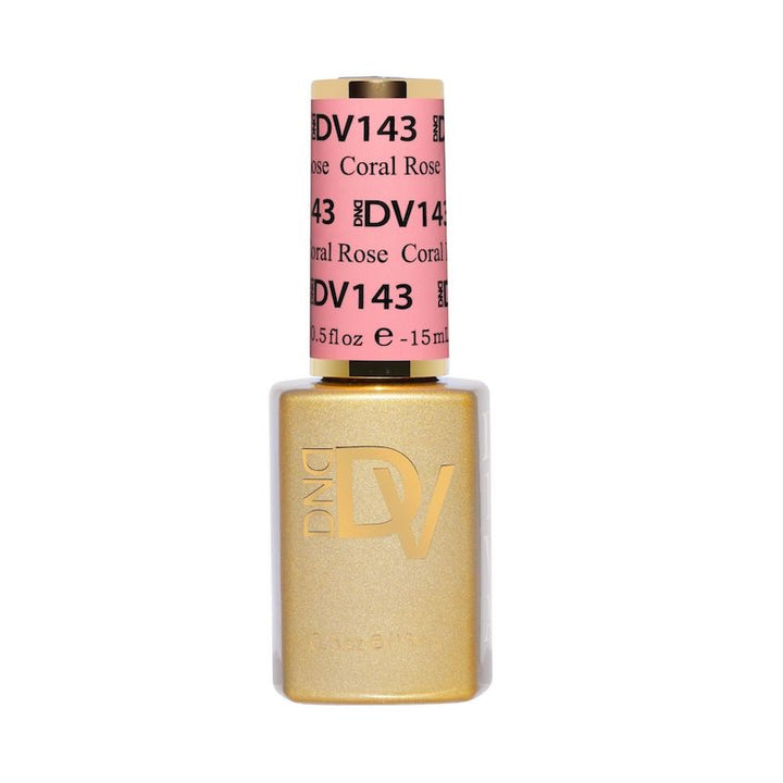DND Diva #143 Coral Rose – gel bottle