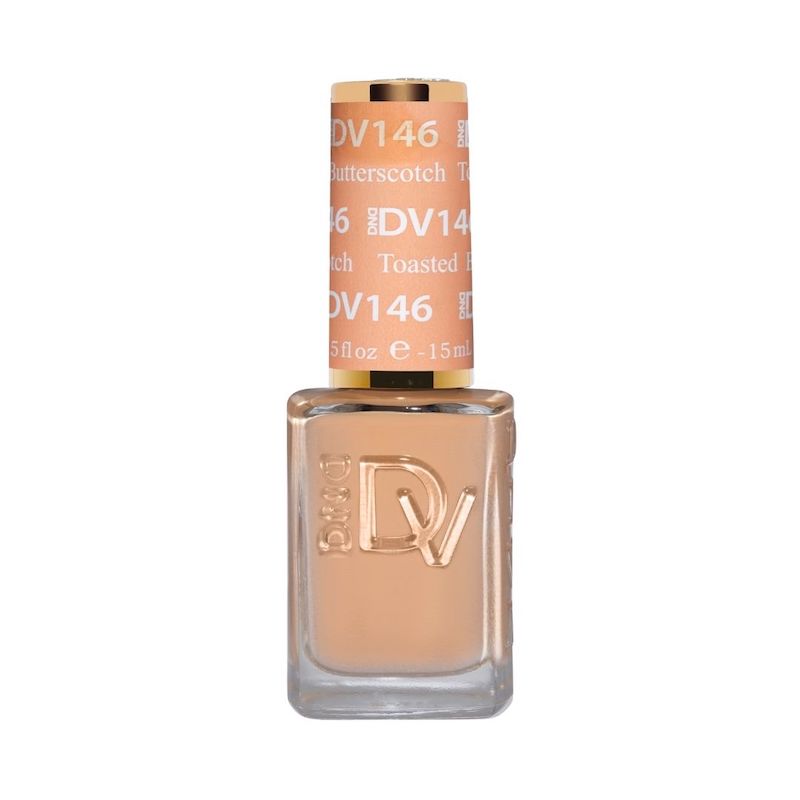 DND Diva #146 Toasted Butterscotch – lacquer bottle