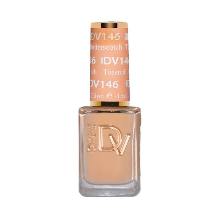 DND Diva #146 Toasted Butterscotch – lacquer bottle
