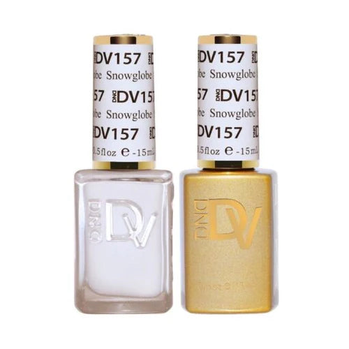 #157 - DND Diva Gel UV/LED Soak Off Gel polish - Snowglobe
