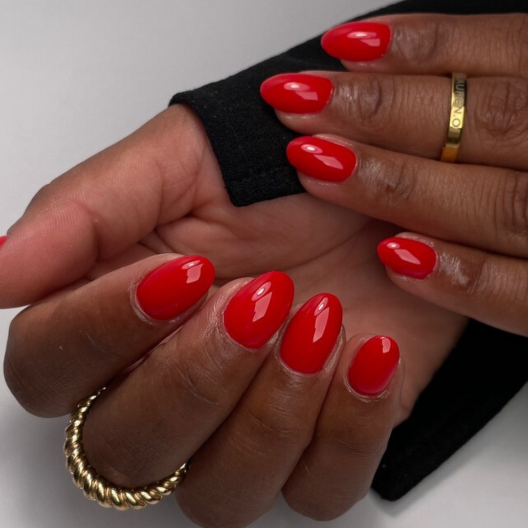 DND Diva #160 Red – nail swatch 9