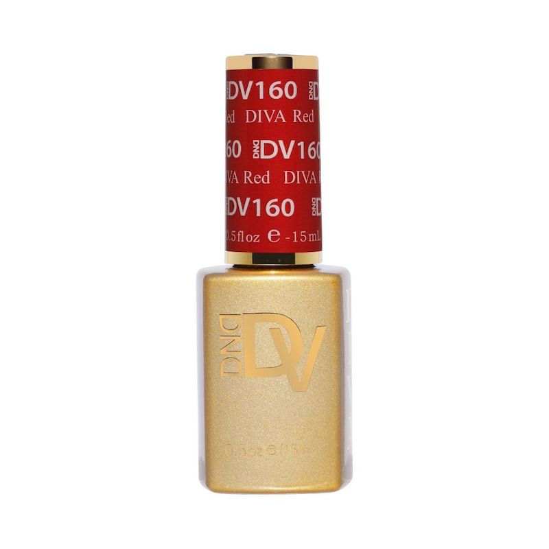 DND Diva #160 Red – gel bottle
