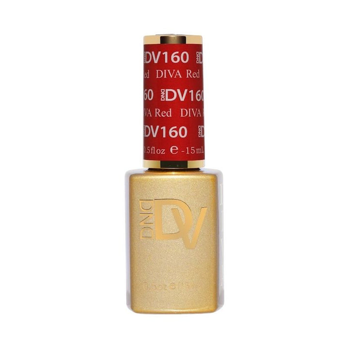 DND Diva #160 Red – gel bottle