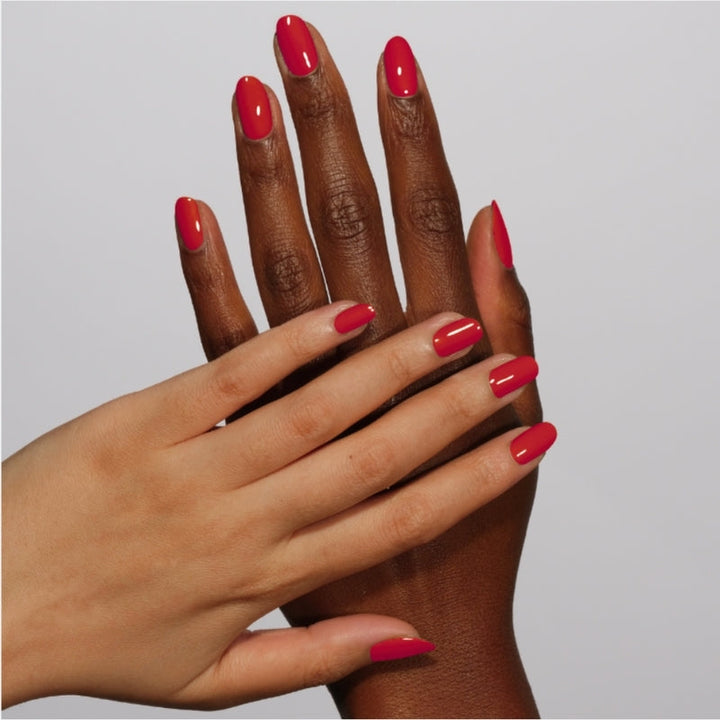 DND Diva #162 Rebel Red – nail swatch 4