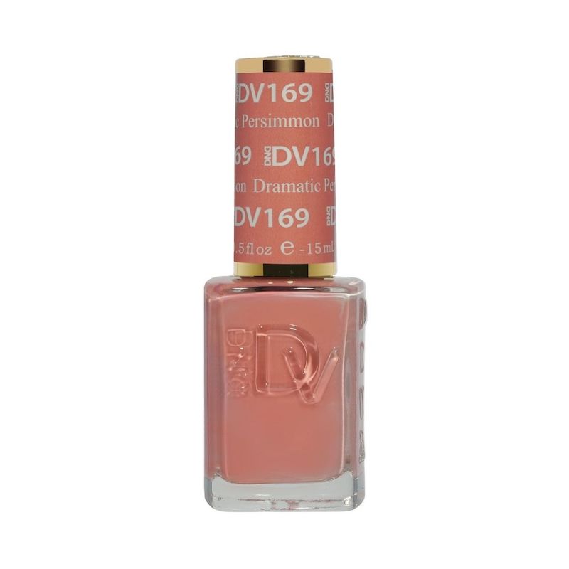 DND Diva #169 Dramatic Persimmon – lacquer bottle