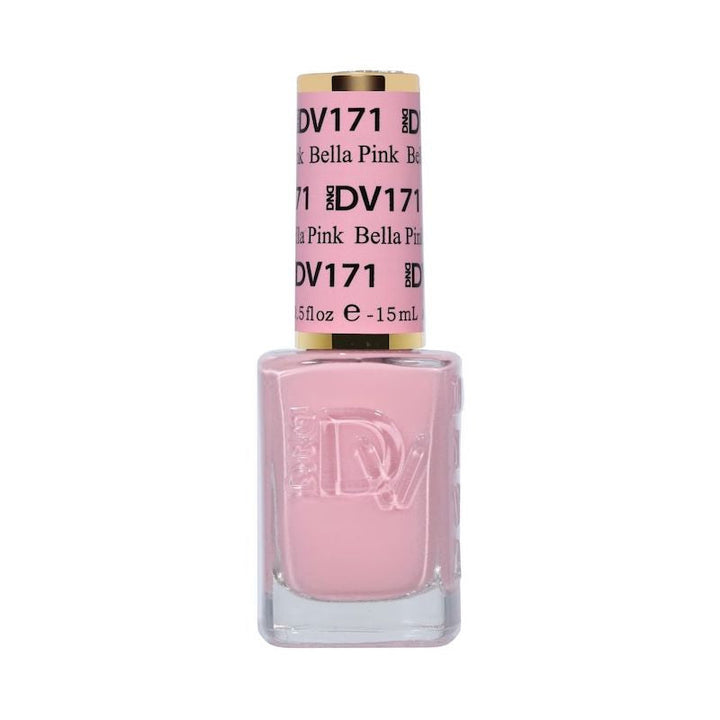 DND Diva #171 Bella Pink – lacquer bottle