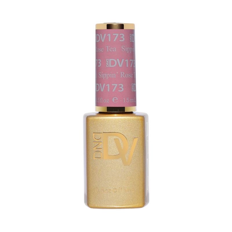 DND Diva #173 Sippin' Rose Tea – gel bottle