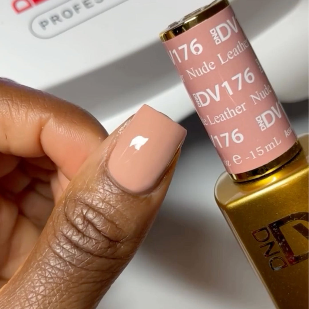 DND Diva #176 Nude Leather – nail swatch