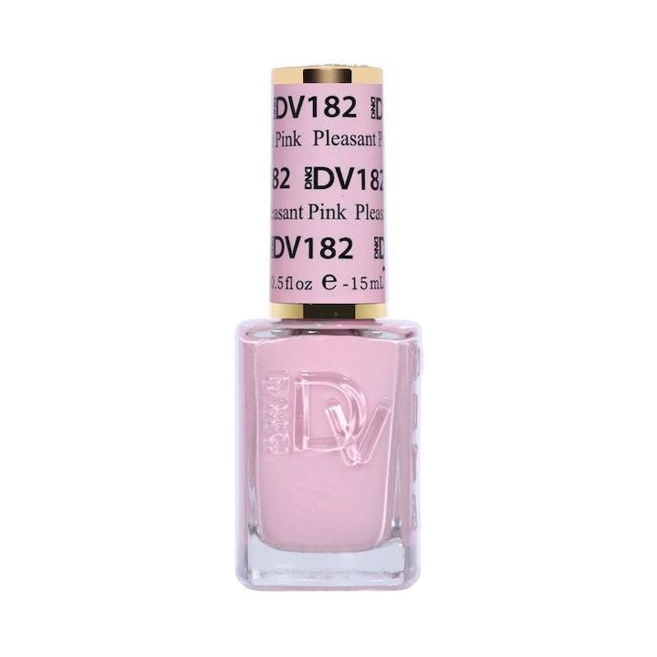 DND Diva #182 Pleasant Pink – lacquer bottle