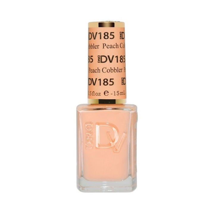 DND Diva #185 Peach cobbler – lacquer bottle