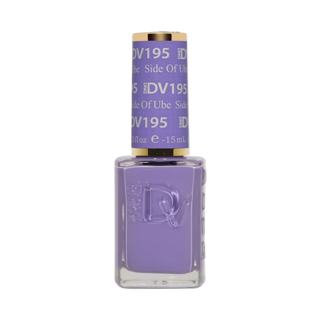 DND Diva #195 Side of Ube – lacquer bottle