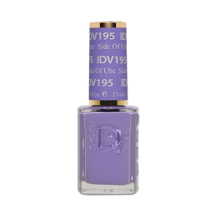 DND Diva #195 Side of Ube – lacquer bottle