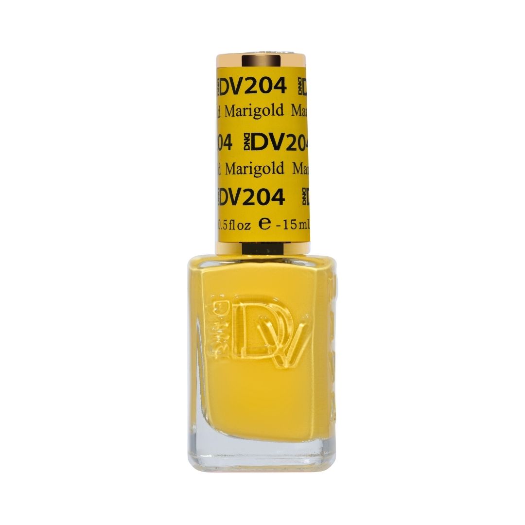 DND Diva #204 Marigold – lacquer bottle