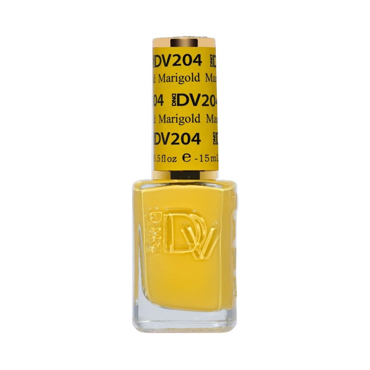 DND Diva #204 Marigold – lacquer bottle