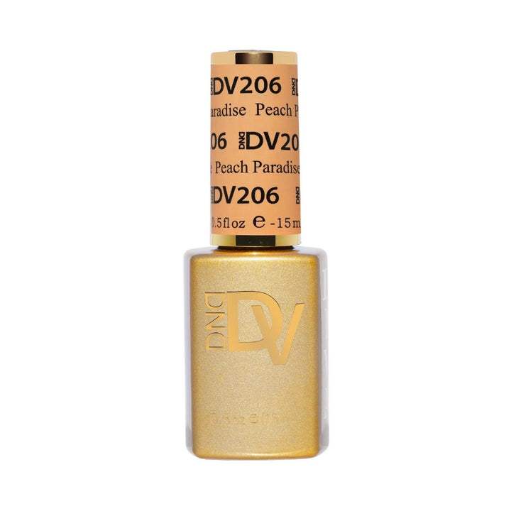 DND Diva #206 Peach Paradise – gel bottle