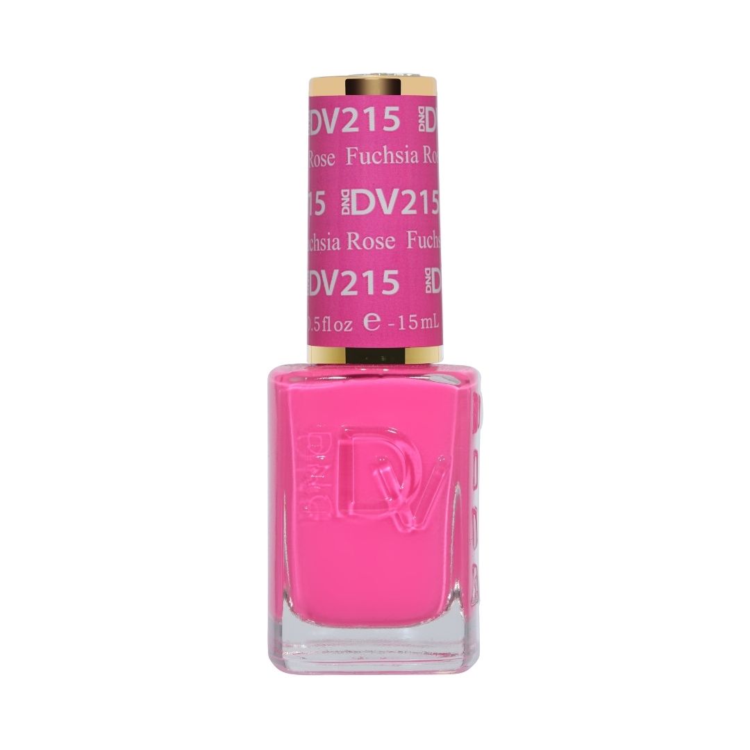 DND Diva #215 Fuchsia Rose – lacquer bottle