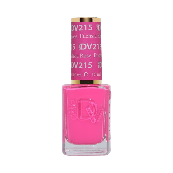 DND Diva #215 Fuchsia Rose – lacquer bottle