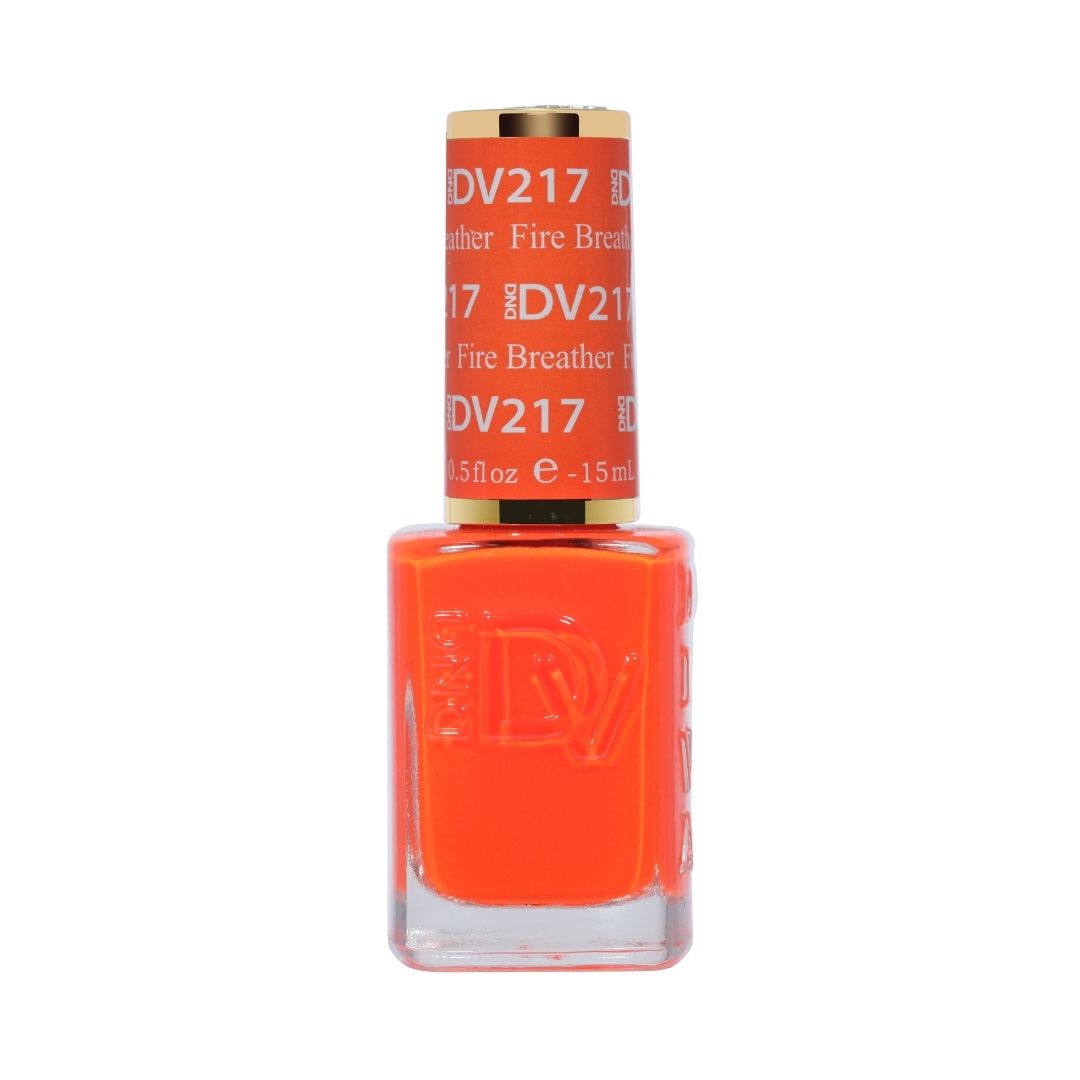 DND Diva #217 Fire Breather – lacquer bottle