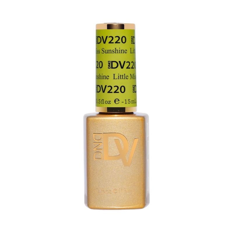 DND Diva #220 Little Miss Sunshine – gel bottle