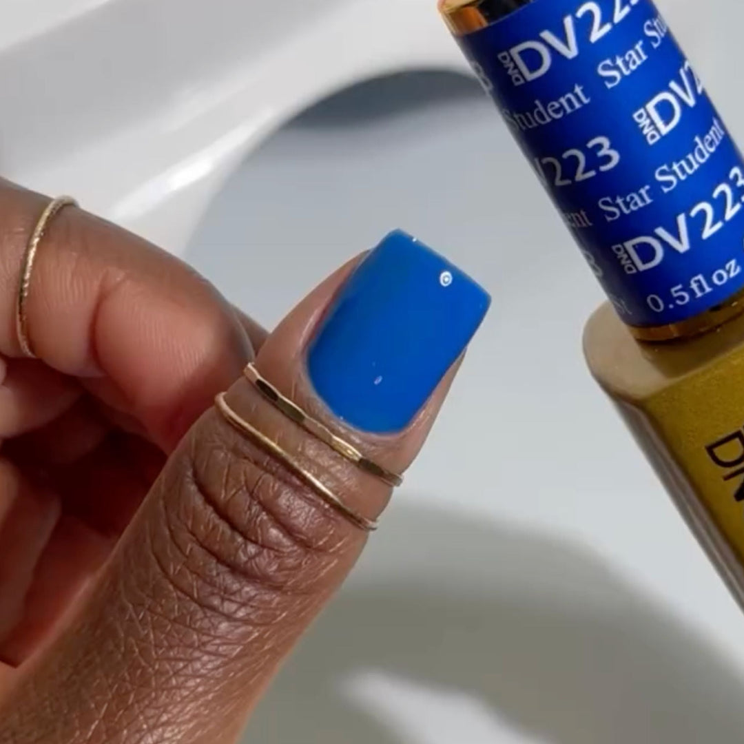 DND Diva #223 Star Student – nail swatch 6
