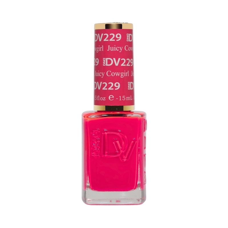 DND Diva #229 Juice Cowgirl – lacquer bottle