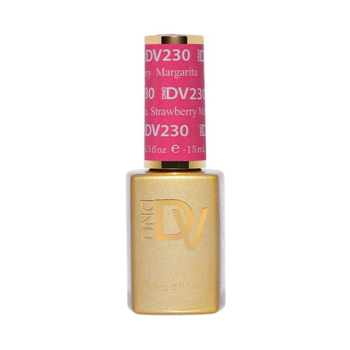 DND Diva #230 Strawberry Margarita – gel bottle