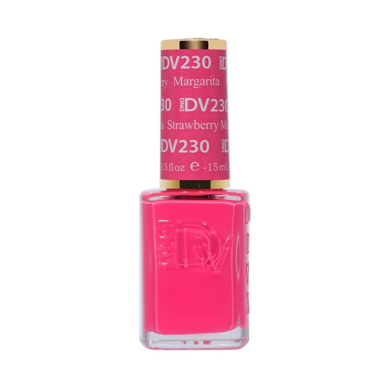 DND Diva #230 Strawberry Margarita – lacquer bottle