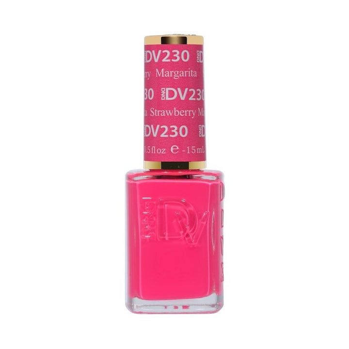 DND Diva #230 Strawberry Margarita – lacquer bottle