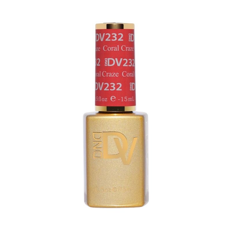 DND Diva #232 Coral Craze – gel bottle