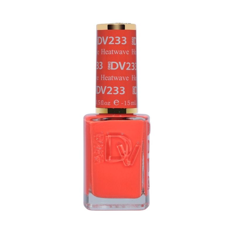 DND Diva #233 Heatwave – lacquer bottle