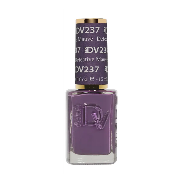 DND Diva #237 Detective Mauve – lacquer bottle